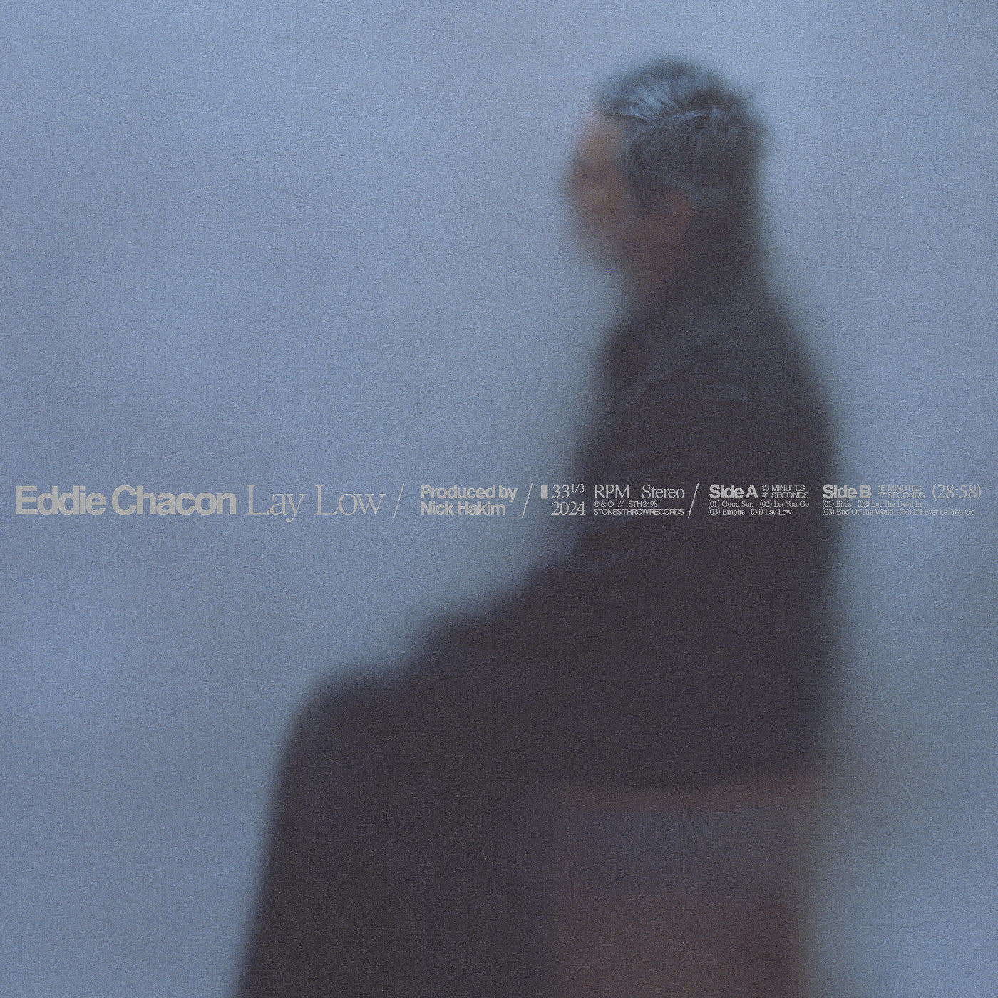 Eddie Chacon - Lay Low (Blue Smoke Vinyl)