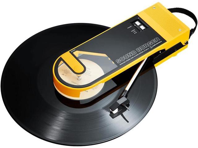 Audio Techinca Sound Burger - Portable Bluetooth Turntable AT-SB727 (Yellow)