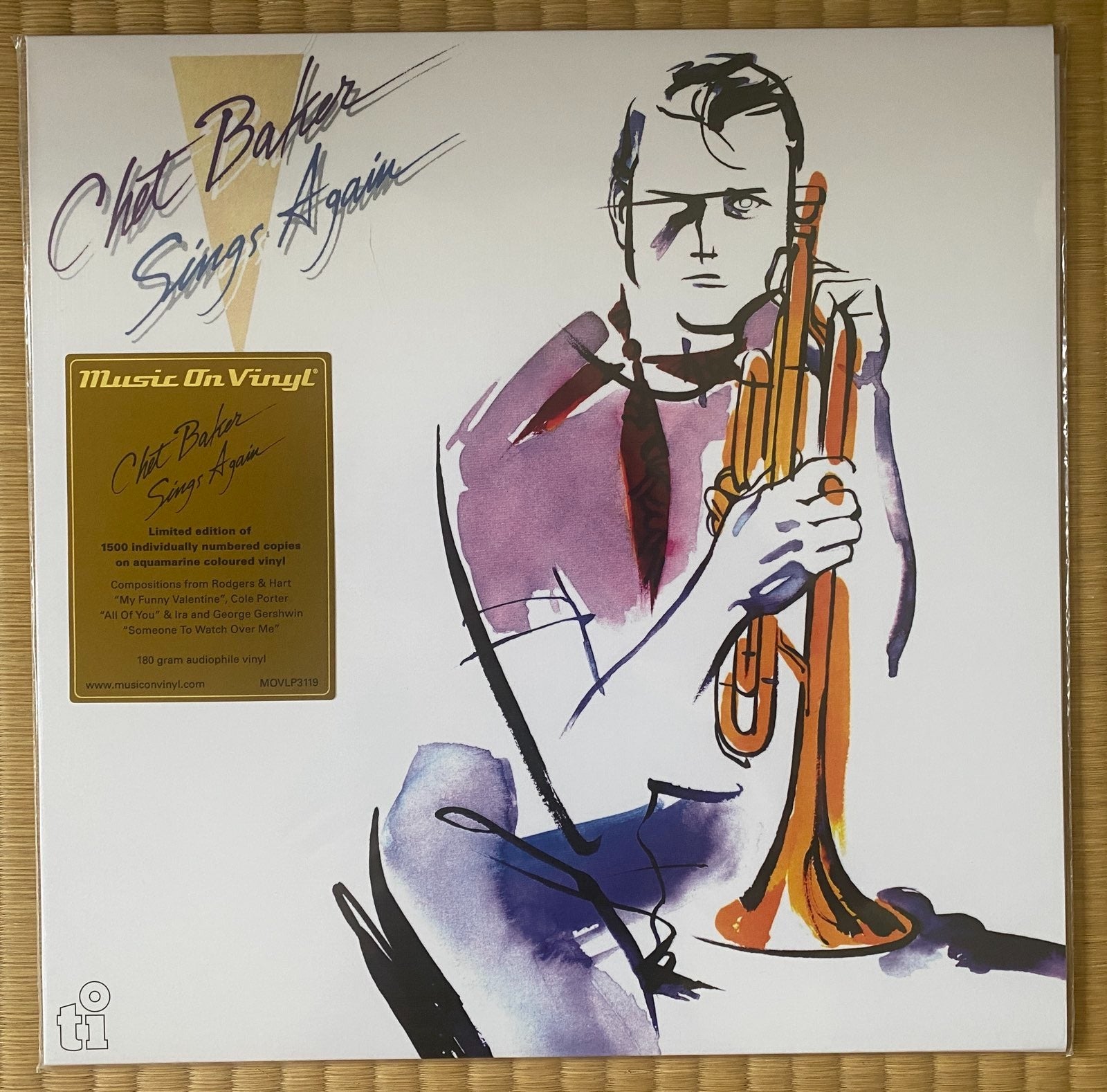 Chet Baker ‎– Sings Again (180G) (Aquamarine Vinyl)