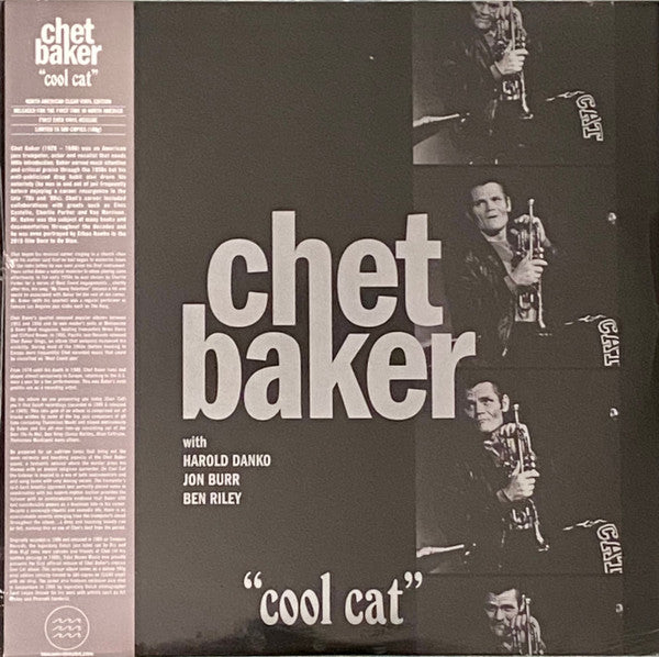 Chet Baker - Cool Cat (Clear Vinyl)