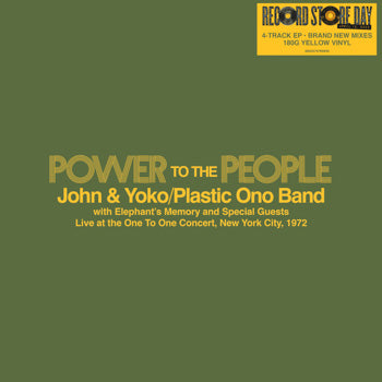 John & Yoko - Live at the One-To-One Concert, New York City, 1972 (EP) ( RSD25)