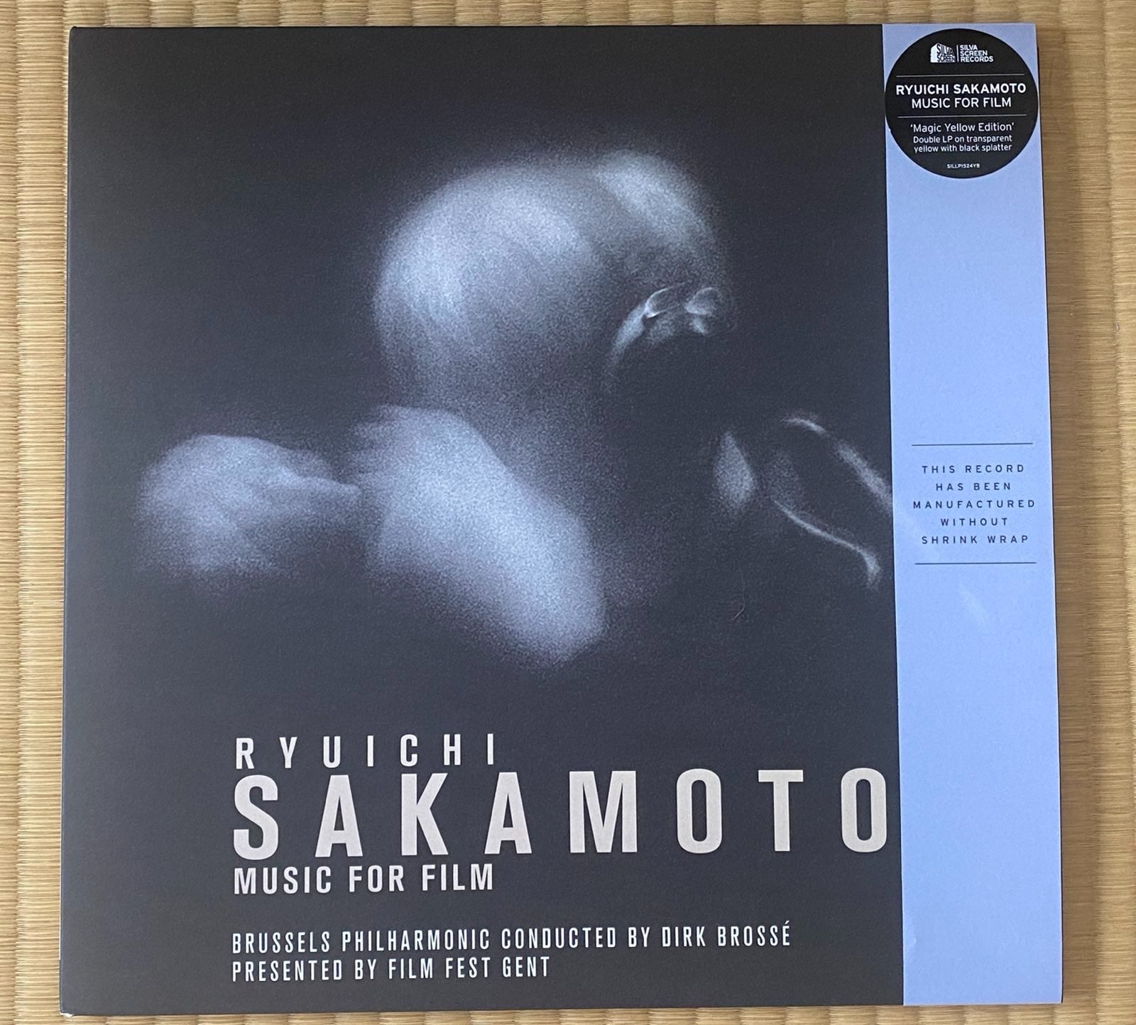 Ryuichi Sakamoto 坂本龍一- Music For Film (2LP) (Yellow w/ Black Splatter Vinyl)