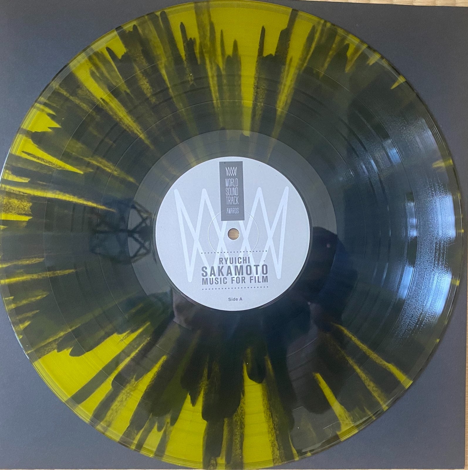 Ryuichi Sakamoto 坂本龍一- Music For Film (2LP) (Yellow w/ Black 
