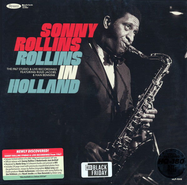 Sonny Rollins – Rollins In Holland (3LP) (180G)