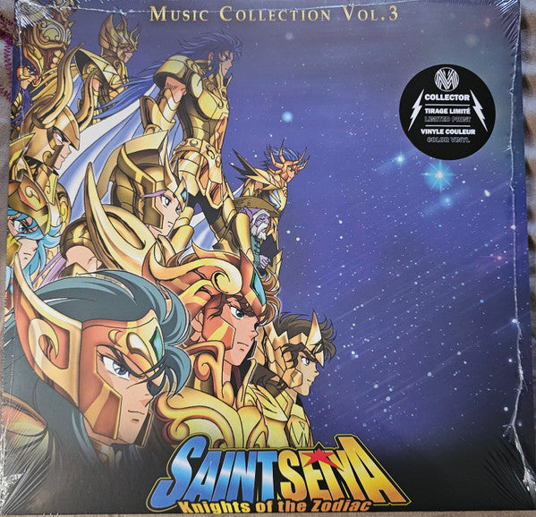 Seiji Yokoyama - Saint Seiya OST Vol. 3 (Blue Marbled Vinyl)