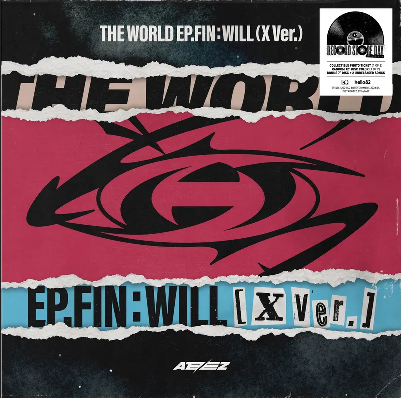 Ateez - The World EP.Fin:Will (RSD24) (New Vinyl)