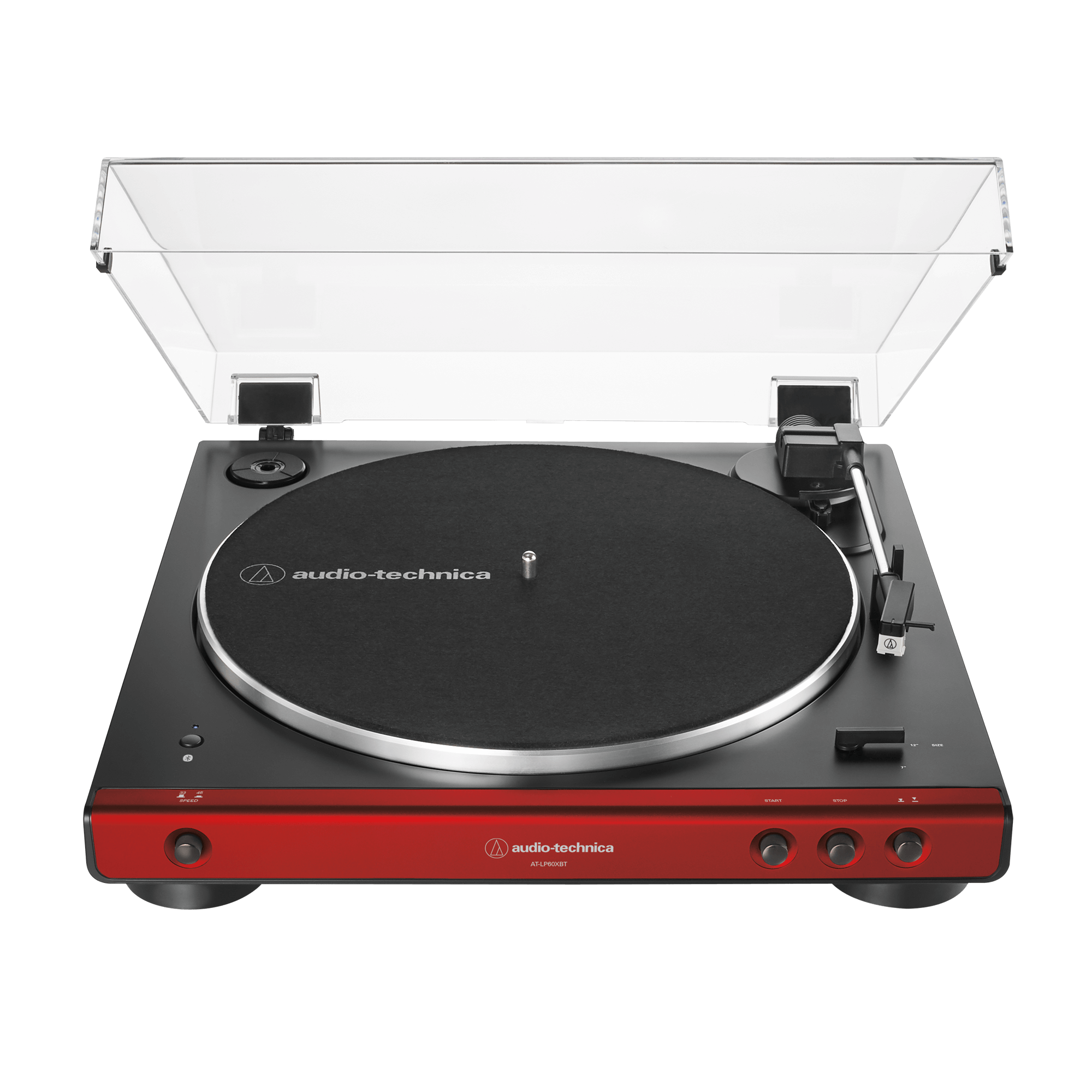Audio-Technica - At-Lp60Xbt Turntable Bluetooth (RED) – flowrecords